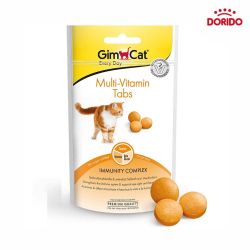 قرص مولتی ویتامین گربه جیم کت با طعم شیر
