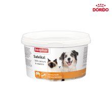 پودر کلسیوم و ویتامین بیفار مدل Salvikal مناسب سگ و گربه وزن 250 گرم