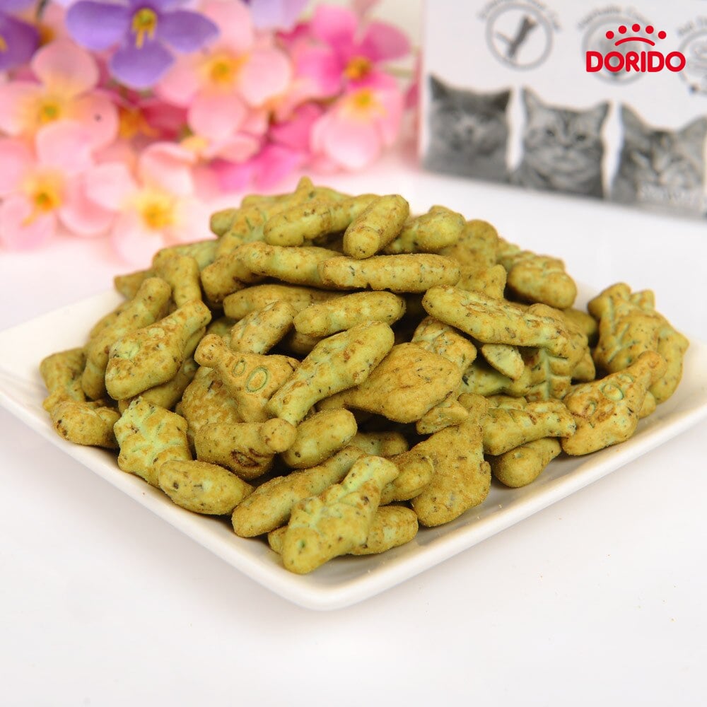 تشویقی گربه بیولاین مدل بیسکوییت کت نیپ با طعم ماهی کد