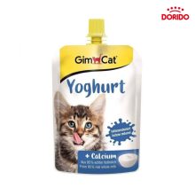 ماست گربه جیم کت مدل Yoghurt همراه با کلسیوم وزن ۱۵۰ گرم