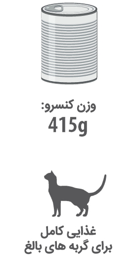 کنسرو 415 گرم برای گربه برند سیمبا