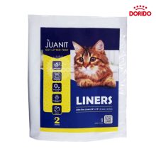 لاینر کیسه زباله مخصوص ظرف خاک گربه ژوانیت مدل Juanit Cat Litter Tray Liners بسته 2 عددی