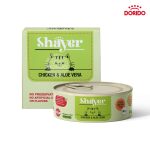 کنسرو غذای بچه گربه نچرال شایر با طعم مرغ و آلوئه ورا مدل Shayer Natural Chicken with Aloe Vera وزن 90 گرم