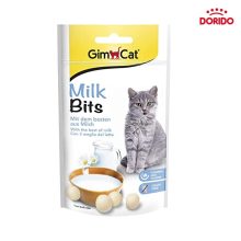 قرص شیر گربه میلک بیتس جیم کت مدل GimCat Milk Bits وزن 40 گرم