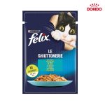 پوچ گربه فلیکس با طعم ماهی تن در ژله مدل Purina Felix with Tuna in Jelly