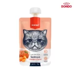 غذای مرطوب پودینگ گربه ونپی با طعم سالمون، مرغ و هویج Wanpy Salmon Chicken with Carrot Pudding 90g