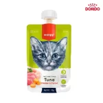 غذای مرطوب پودینگ گربه ونپی با طعم ماهی تن، مرغ و هویج Wanpy Tuna Chicken with Carrot Pudding 90g