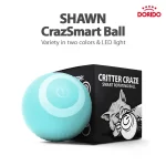 توپ اسباب بازی اتوماتیک گربه مدل SHAWN Critter Craze Smart Rotating Ball