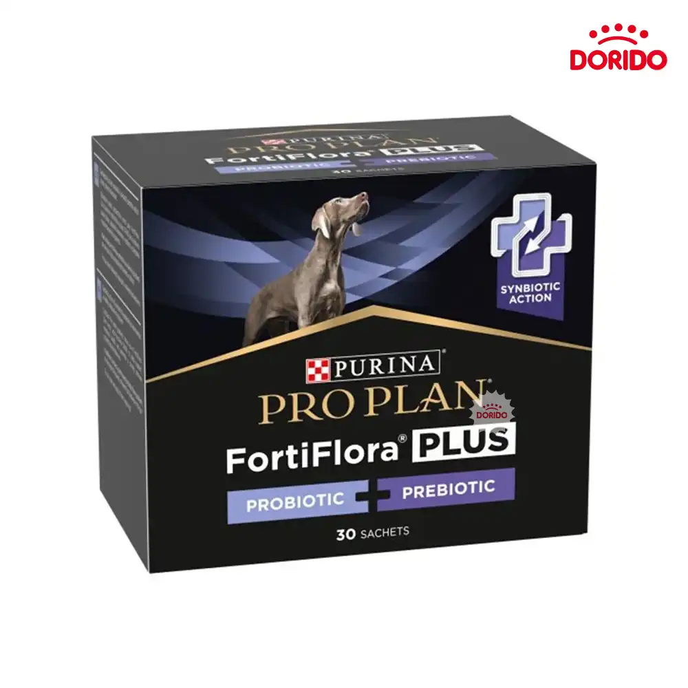 پودر پروبیوتیک و پریبیوتیک پلاس سگ پورینا پروپلن فورتی فلورا Purina ProPlan FortiFlora Plus Probiotic + Prebiotic for Dogs
