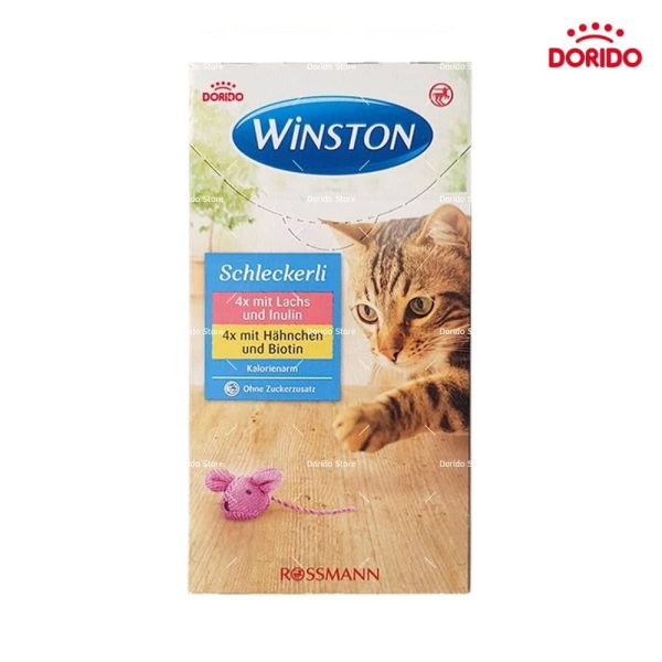 بستنی گربه Winston با طعم ماهی و مرغ