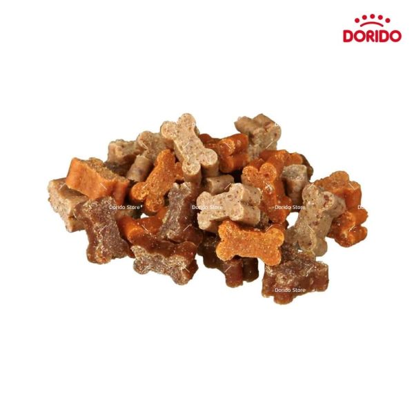 تشویقی سگ تریکسی مدل Trainer Snack Mini bones وزن 500 گرم