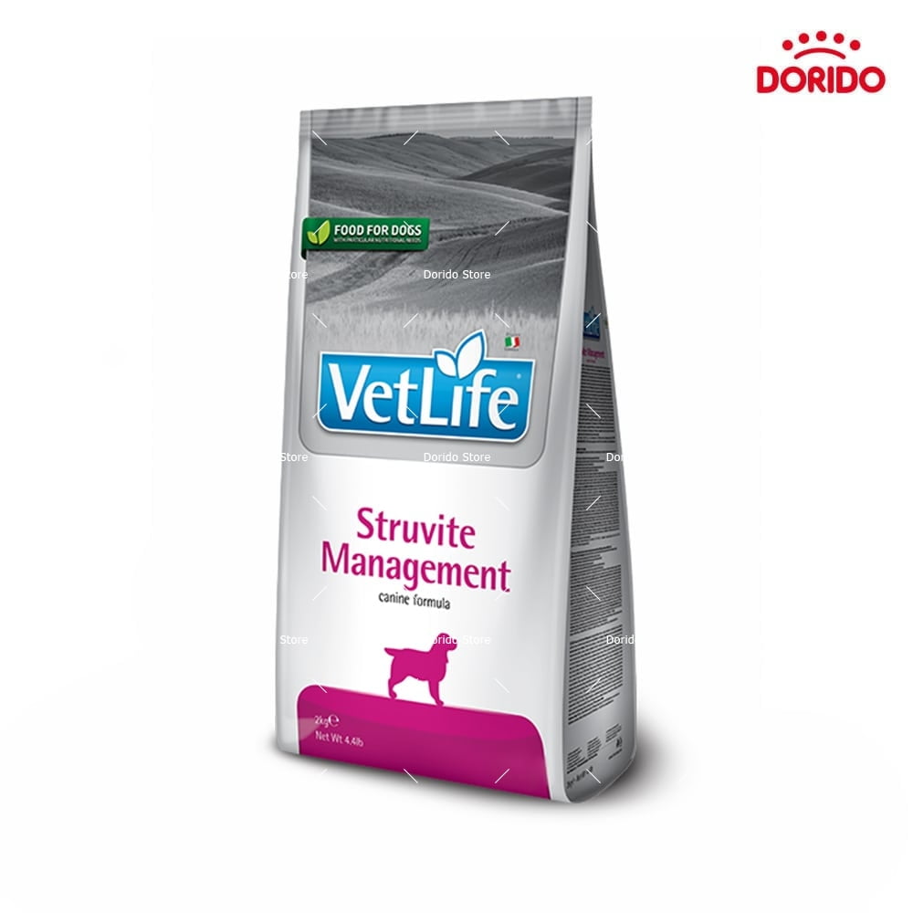 غذای خشک سگ VetLife مدل Struvite Management برای سگ