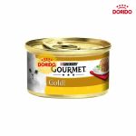 کنسرو غذای گربه گورمت گلد بافت کیک با طعم مرغ مدل Gourmet Gold Cake with Chicken وزن 85 گرم