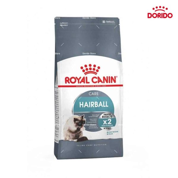 غذای خشک گربه رویال کنین مدل HairBall وزن 2 کیلوگرم