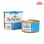 کنسرو غذای گربه شسیر طعم ماهی تن Schesir Tuna