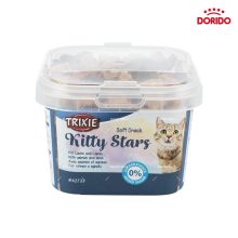 تشویقی گربه تریکسی مدل Soft Snack Kitty Stars با طعم سالمون و بره وزن 140 گرم